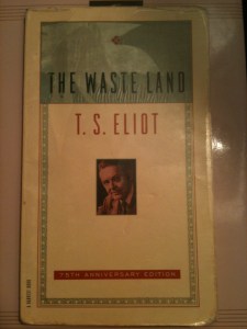 battered stained well-read & pocketed Waste Land