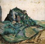 Albrecht Dürer - 1495 Watercolor - View of the Arco