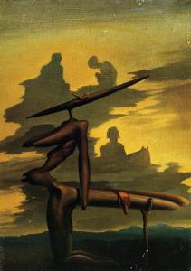 Salvador Dali - The Spectre of the Angelus (1934)